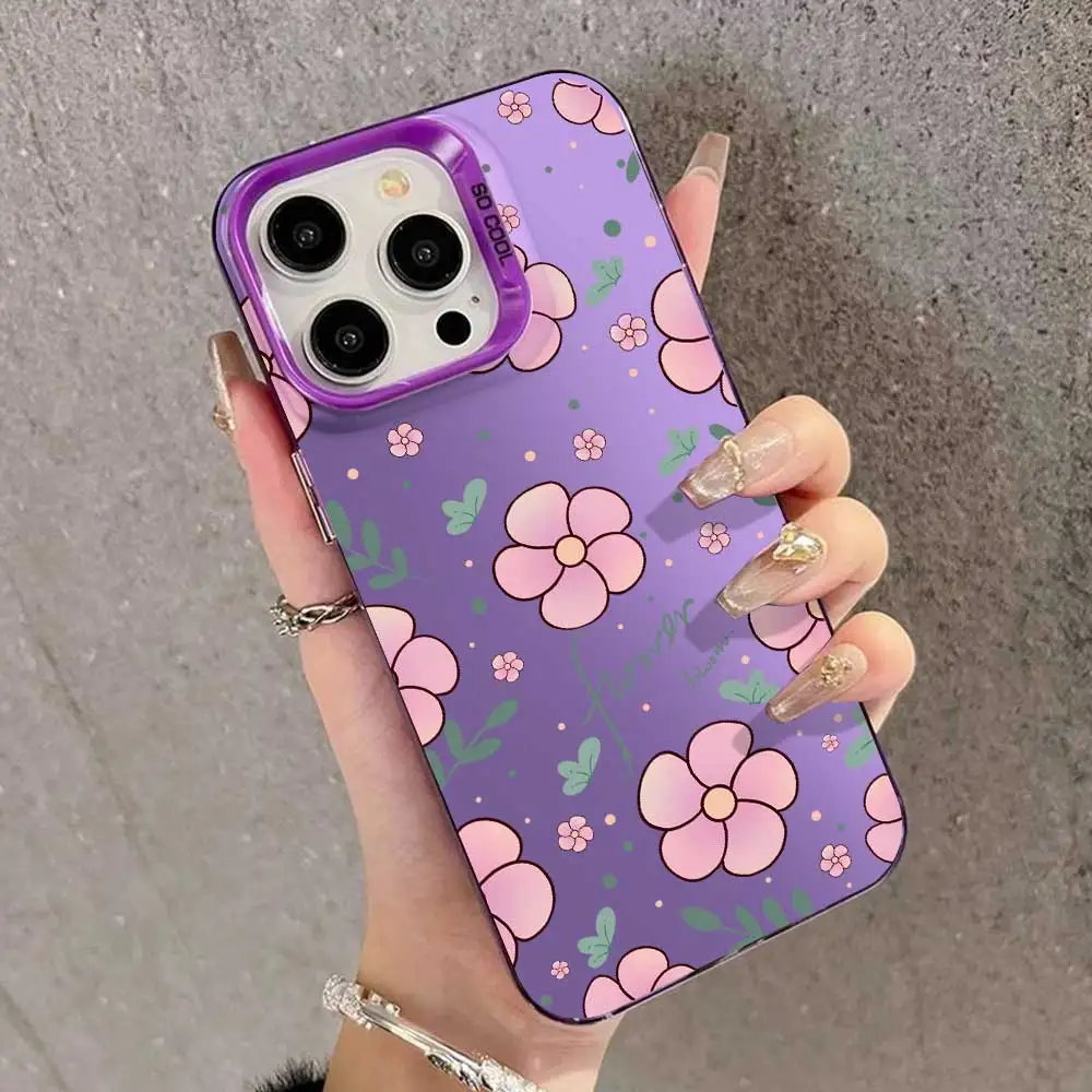 Floral IMD Lovely Bumper Phone Case