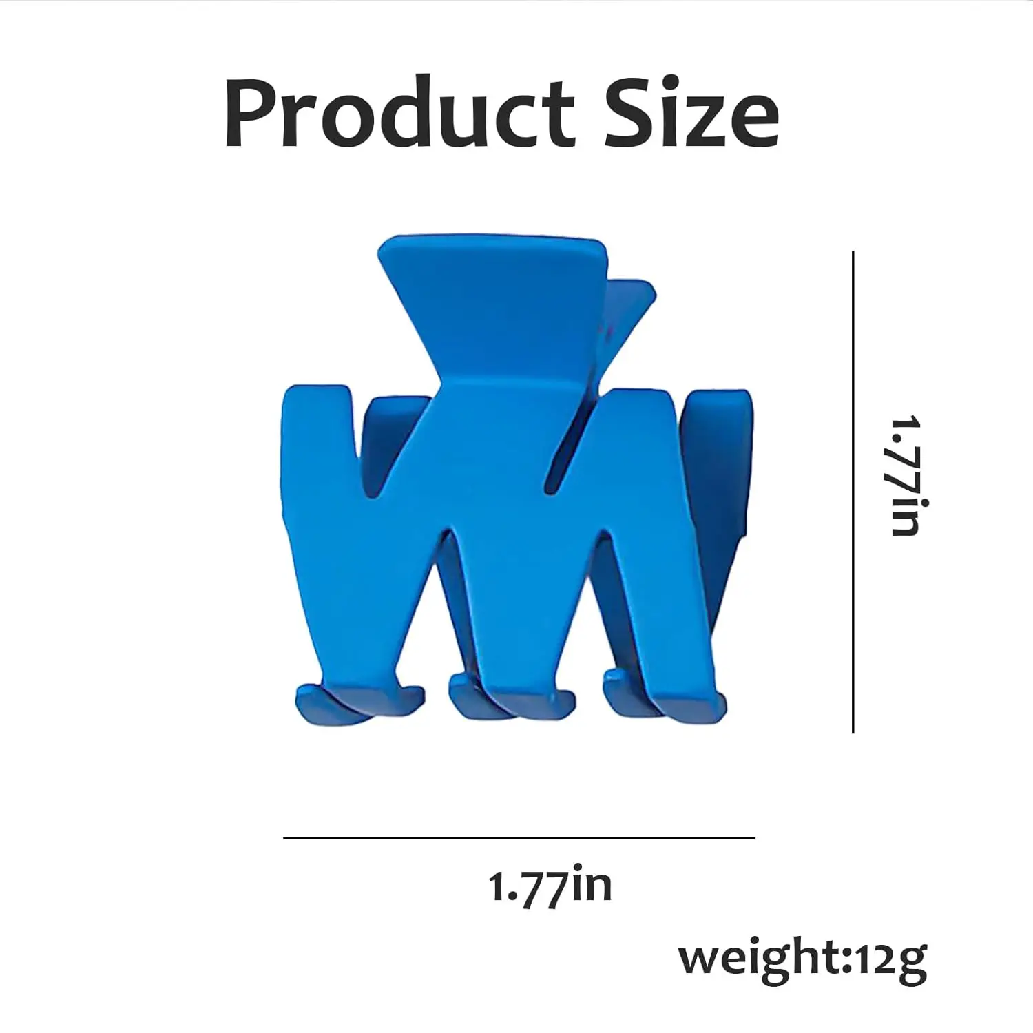 Curly hair special hair root fluffy clip without indentation natural fluffy non-slip claw clip styling accessories