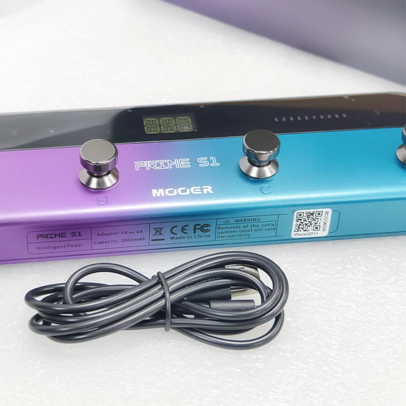 MOOER Guitar Pedal Prime S1 Effectors with 128 Guitar