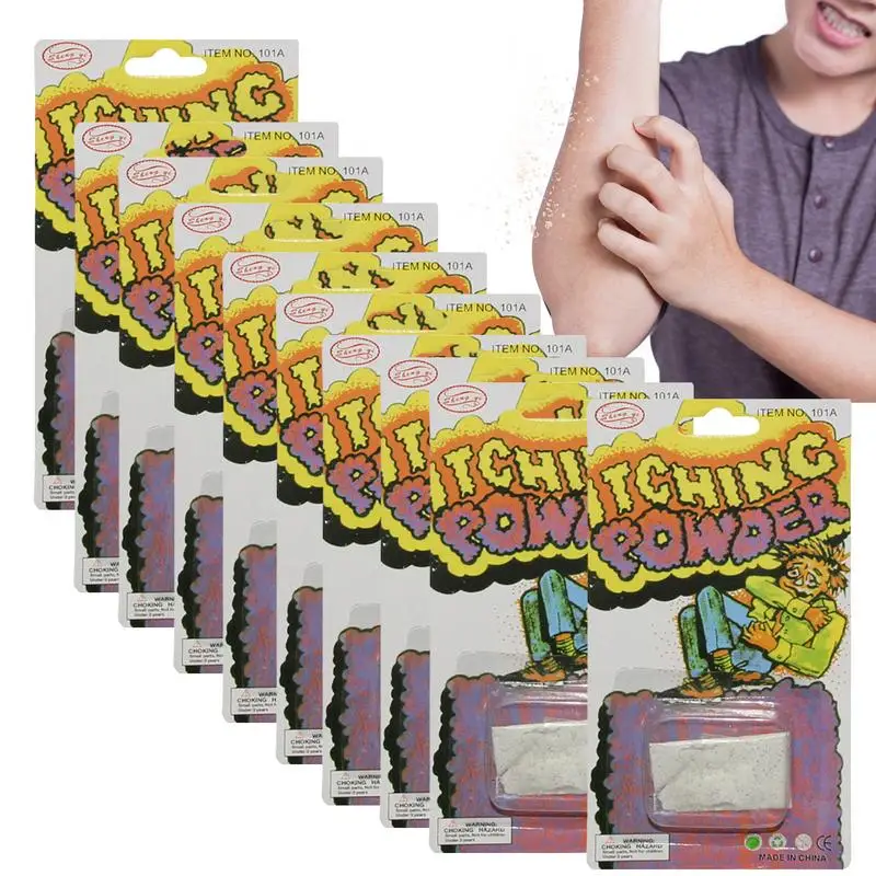 

Itching Powder 10-pcs Itching Powder Gag Prank Creative Safe Itchy Powder Prank Prank Stuff And Joke Toys For Adults Or Kids