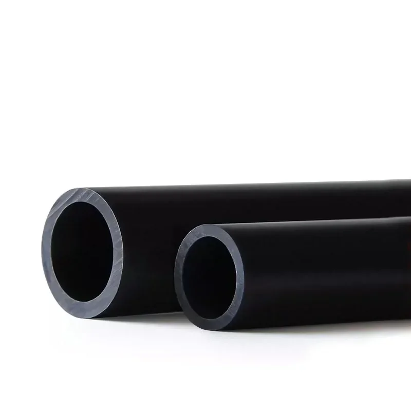 アオイ プラスチックチューブ ブラック 黒 外径10mm×内径8mm×100m