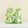 Cartoon Fruit Dinosaur Keychain Doll keyring Bag Backpack Pendant Boys Girls Toy Car Home Plush Decoration Stuffed Keychains 1