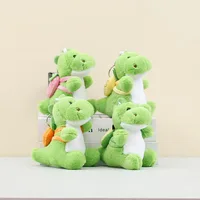 Cartoon Fruit Dinosaur Keychain Doll keyring Bag Backpack Pendant Boys Girls Toy Car Home Plush Decoration Stuffed Keychains 1