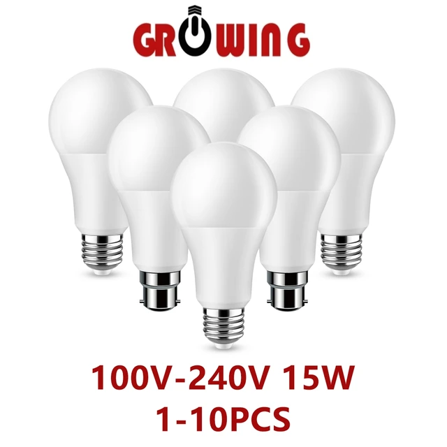 Lampe LED 15W 180-260V AC SMD E27