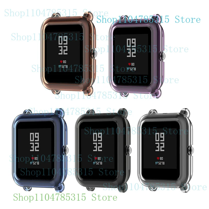 Huami Amazfit GTS2 mini, pop pro용 TPU 보호 케이스 쉘 커버 범퍼