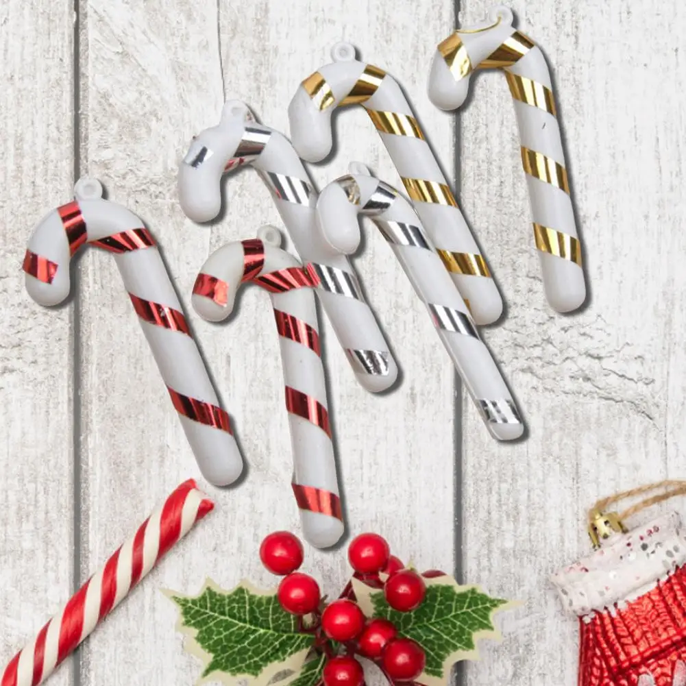 

6 шт., подвесные украшения для рождественской елки