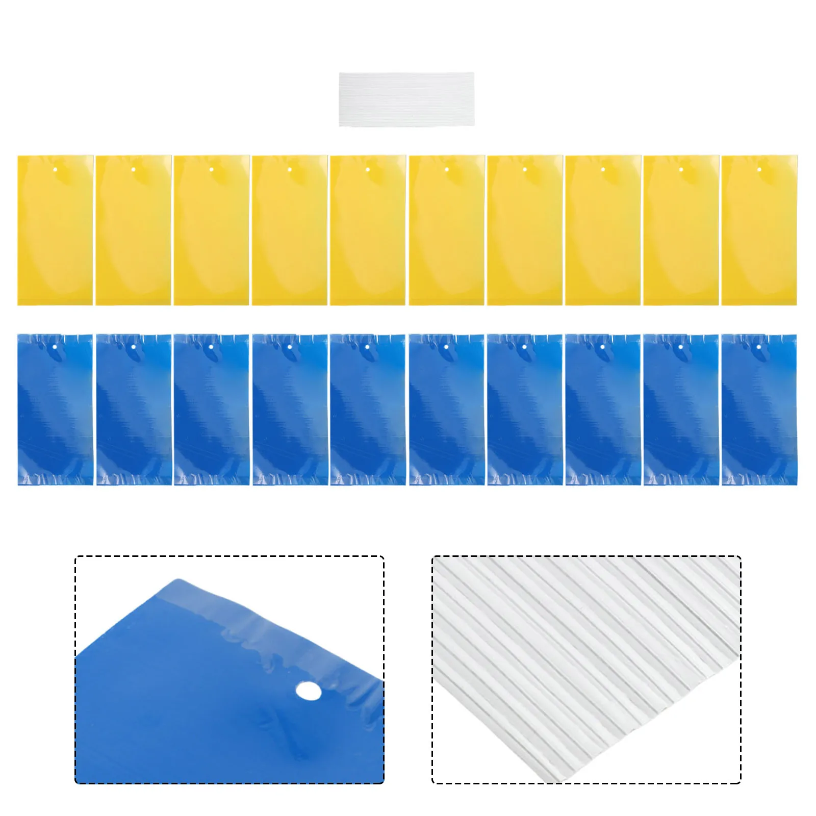 Рисунок 5 - клейкие бумажные ловушки для н