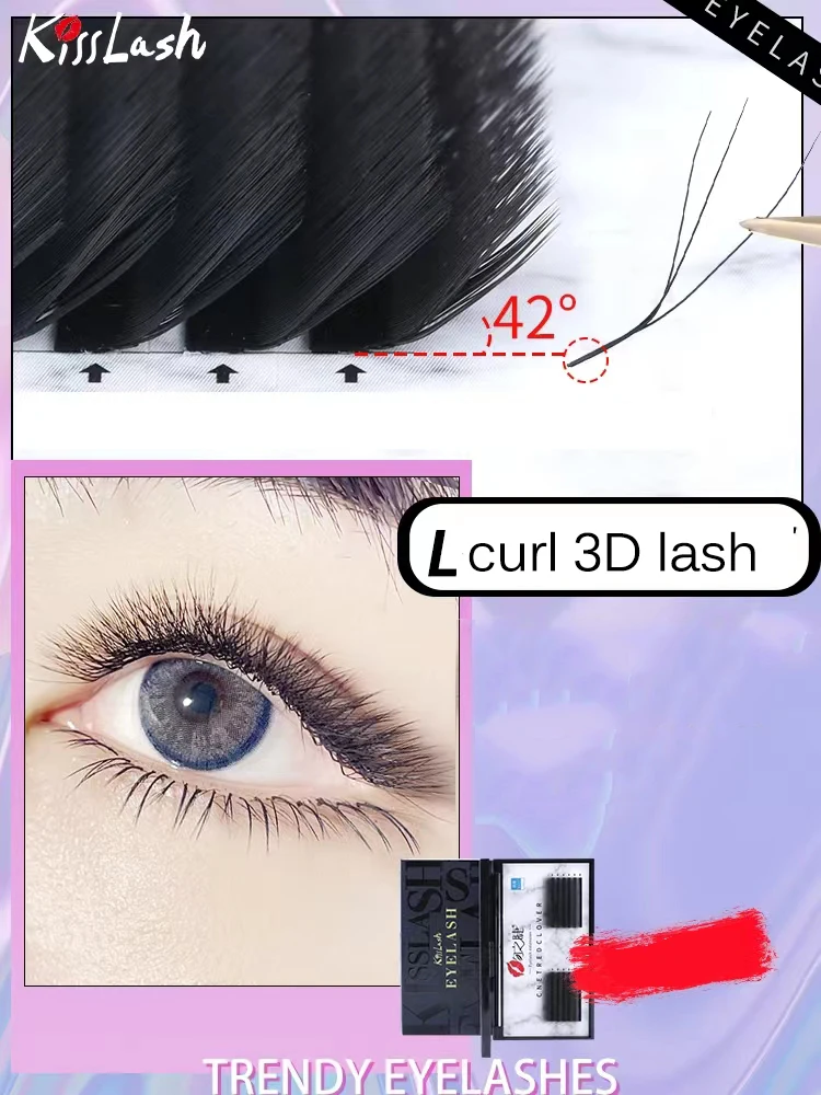 

L shaped Eyelash Extension 3D Volume fan eyelash