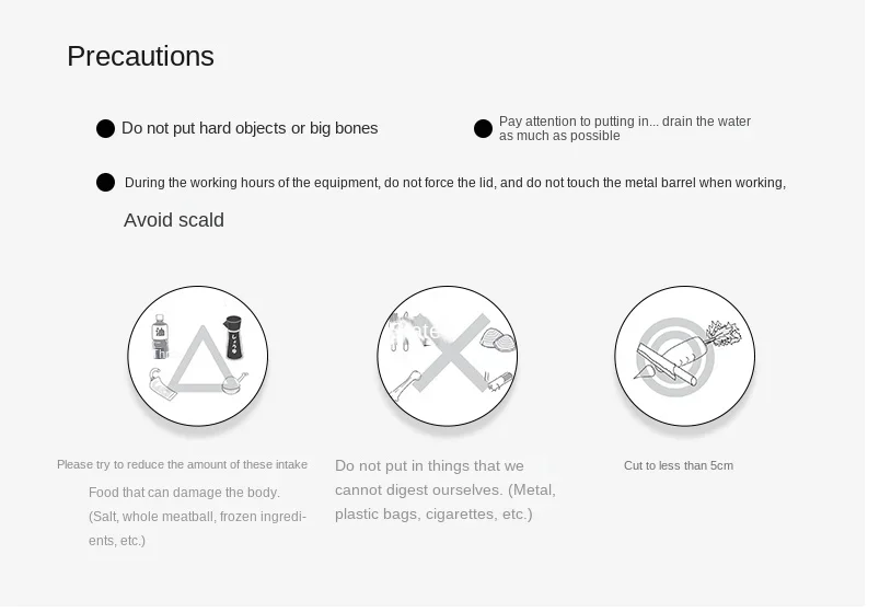 Garbage disposer kitchen waste disposer composter organic fertilizer household smart silent no odor no installation required 22 Garbage disposer kitchen waste disposer composter organic fertilizer household smart silent no odor no installation required 15