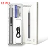 Precision Electric Screwdriver Set 12/39/50-In-1 Portable LED Kit USB Cordless Professional Mobile Phone IPad Repair Home Tools 2