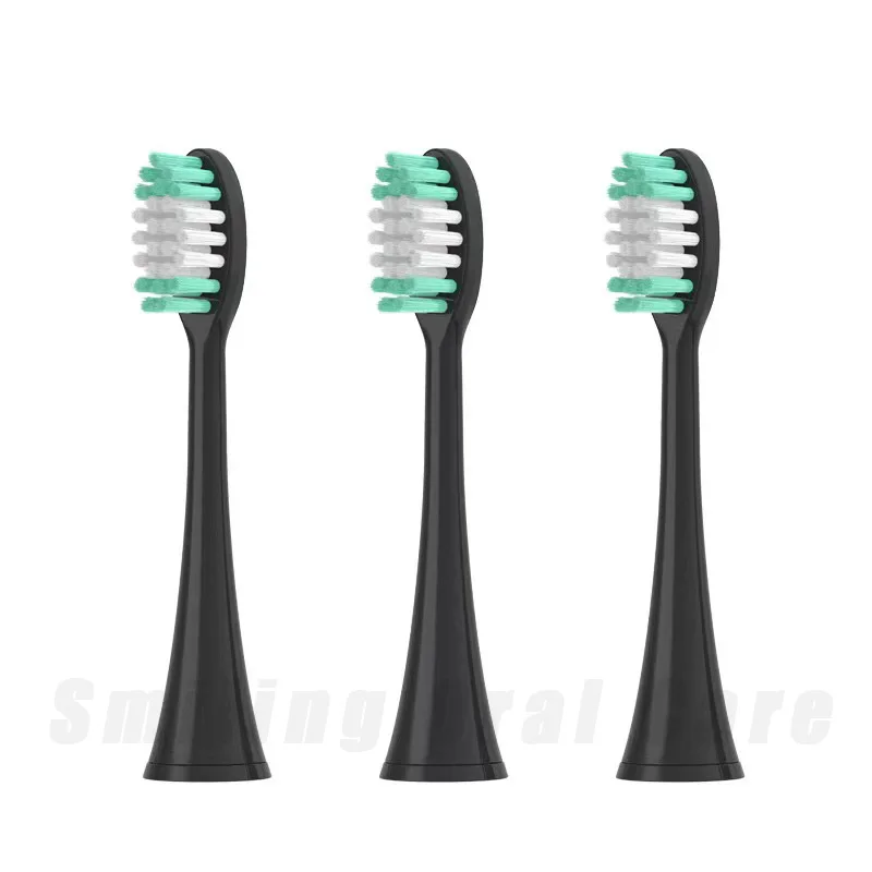 For Aquasonic Replacement Toothbrush Heads For Black Series/Series Pro/ Vibe Series Electric Toothbrush Unisex Nozzle With Cover 5
