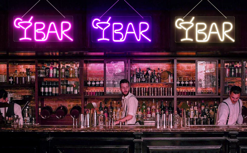 Enseignes Au Néon Hustle Avec Variateur Pour Décoration Murale