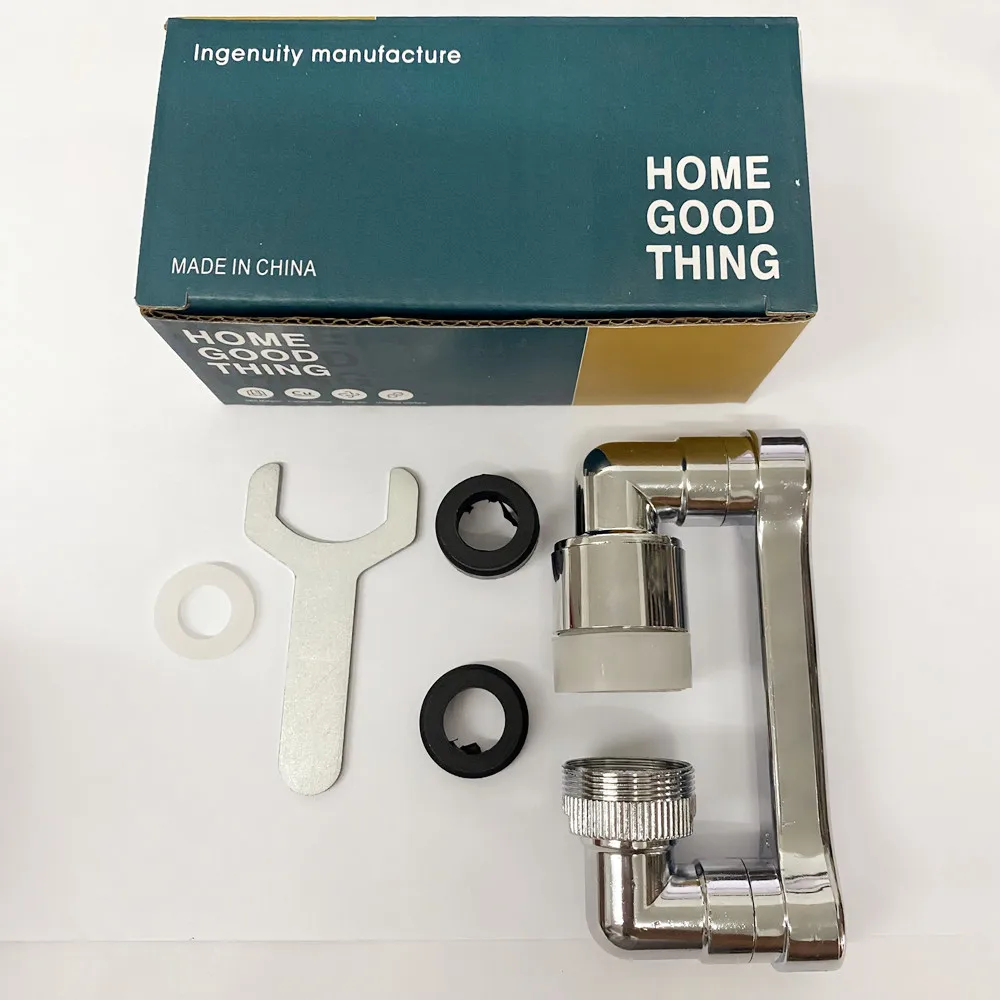 Metal 1080° Universal Rotation Faucet Sprayer Head for Faucet Extender Aerator Bubbler Nozzle Kitchen Tap Washbasin Robot Arm 5