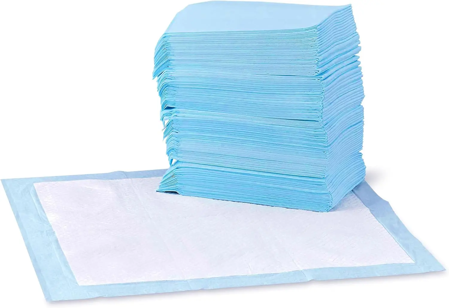 

Basics Dog and Puppy Pee Pads with Leak-Proof Quick-Dry Design for Potty Training, Standard Absorbency