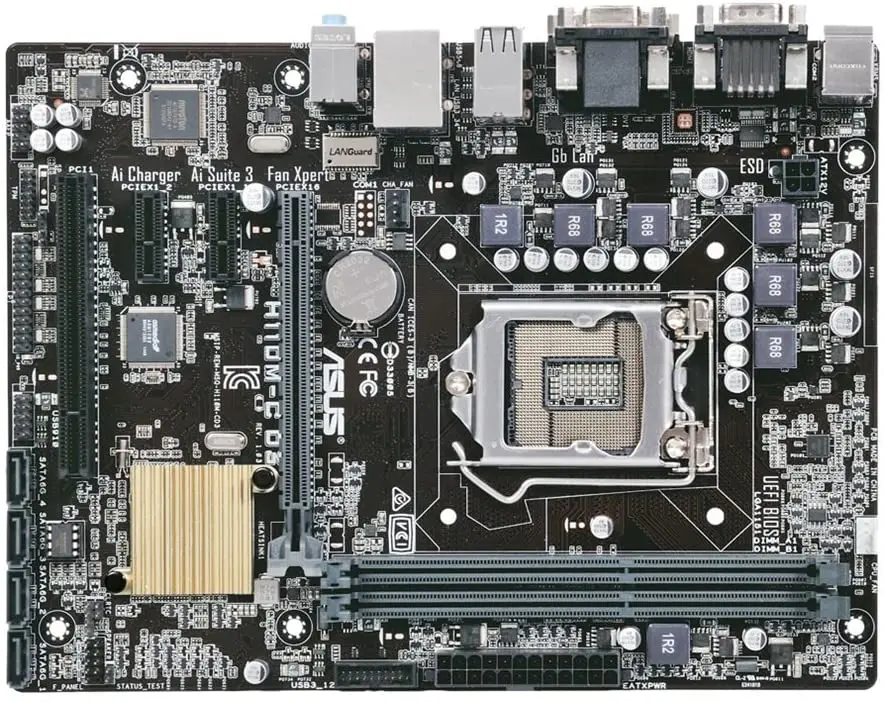 LGA 1151 Motherboard kit with Core i57400 cpu and 2*DDR3 8G RAM ASUS