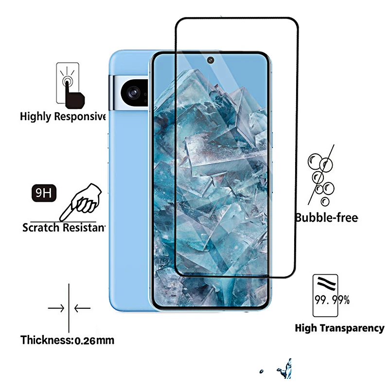 Premium Tempered Glass Screen Protector - 4-Pack