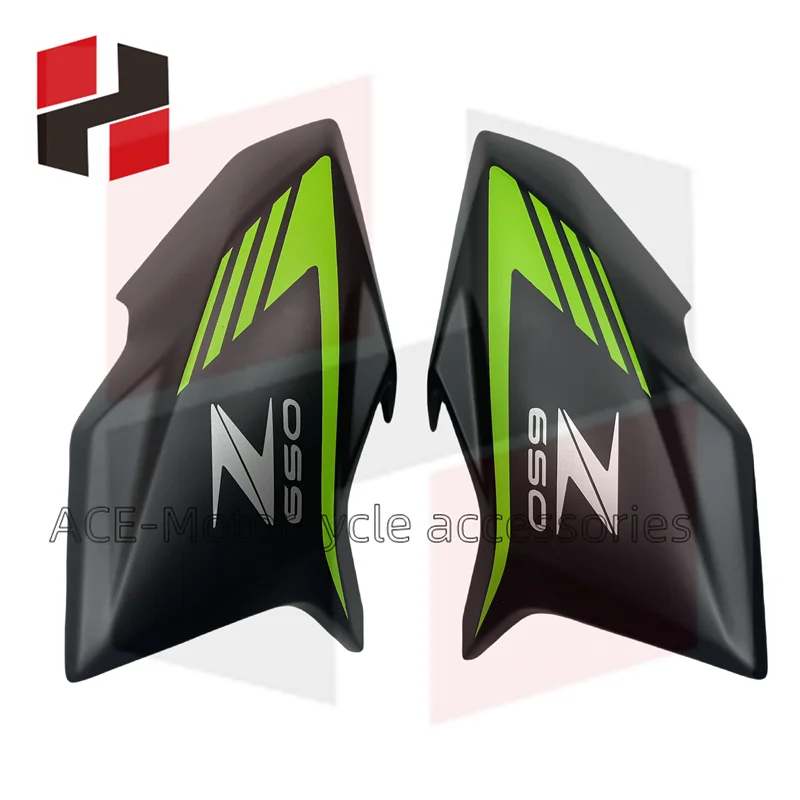 Front side cover fuel tank gas fairing panel cover side panel for Kawasaki z650 motorcycle fairing