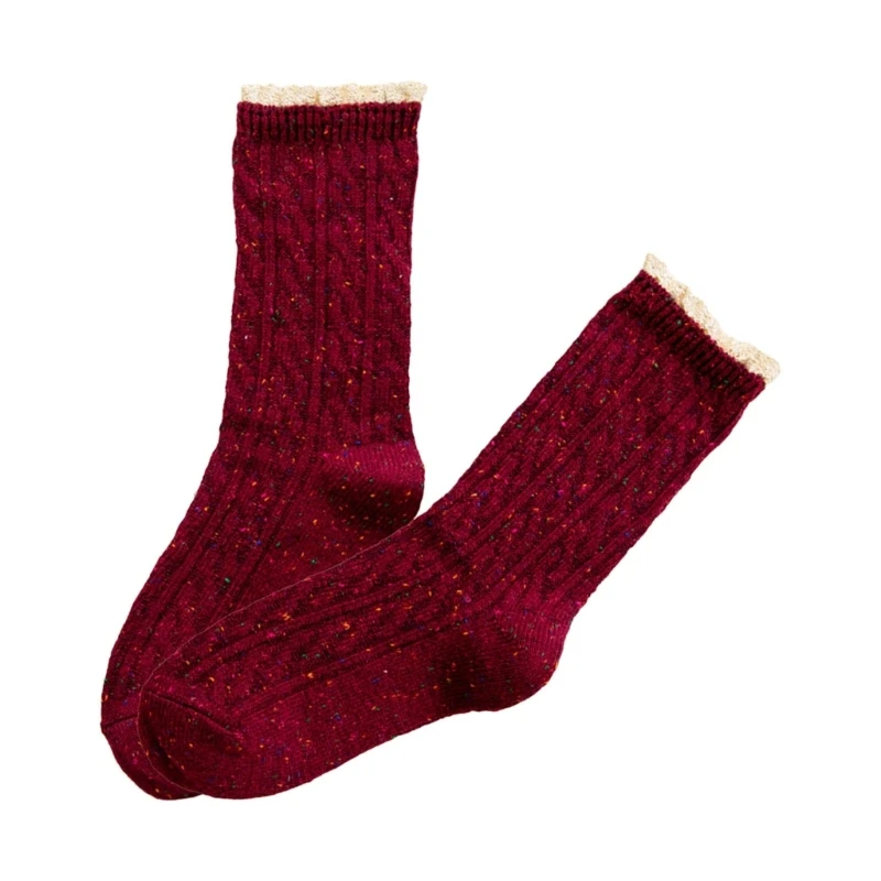 Рисунок 2 - Женские японские вязаные носки с оборками