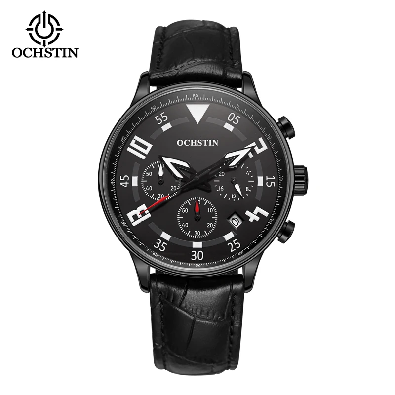 Ochstin original brand PROMINENTE celebrity casual series simple multi-functional quartz movement light men's quartz watch
