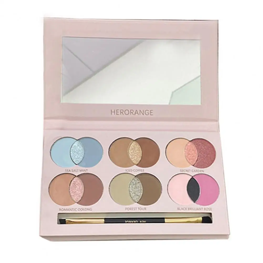 

Eyebrow Shading Palette Long-lasting Eyeshadow Vibrant 18-color Eyeshadow Palette Multi-compartment Design Smooth for Stunning