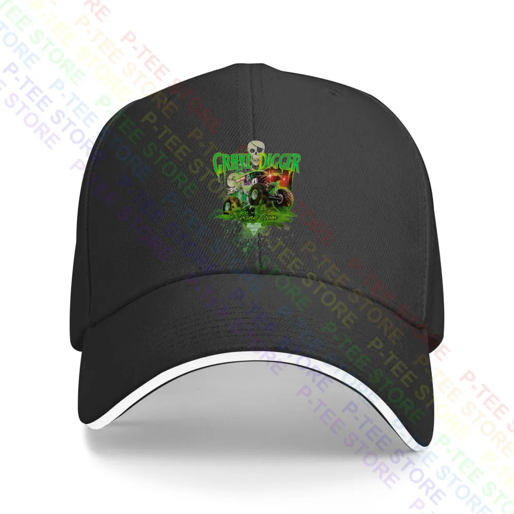 Grave Digger Racing Team Monster Jam Truck Berretto Da Baseball Cappellini Snapback Cappello A Secchiello Lavorato A Maglia