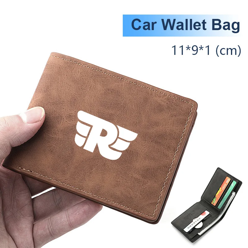 Premium Leather Foldable Motorcycle Wallet