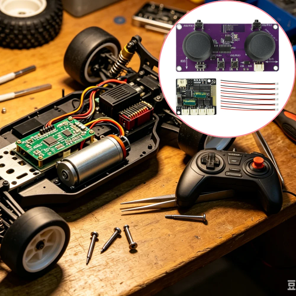 Kit récepteur radio 2.4GHz 8 canaux pour drone voiture bateau DIY