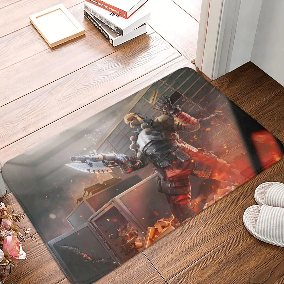 Codm Ajax Breacher Mobile Call Of Duty Cod Fps Gioco Tappetino Antiscivolo Tappeto Soggiorno Tappetino Da Cucina Benvenuto Arredamento Per Interni