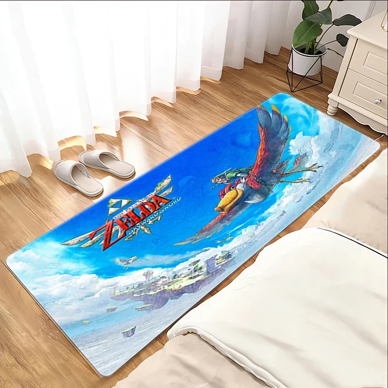 

Room Mats Z-zelda Door Mat Game Super Absorbent Bathroom Rug Rugs Bedrooom Carpet for Kitchen Foot Mat Doormat Bath Mat