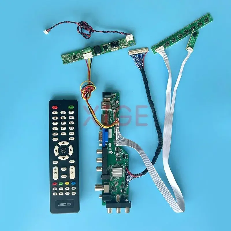 Per Lm238Wf1 Lm238Wf2 Scheda Controller Muslimex 23.8 "1920*1080 Monitor Lcd Dvb Kit Digitale Lvds 30 Pin Usb + Dhmi + Vga + Av