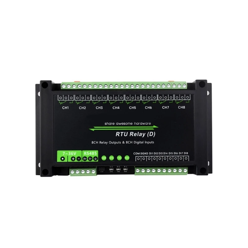 

Modbus RTU 8CH Module 8 Channel Industrial Module Digital Input, RS485 Connection