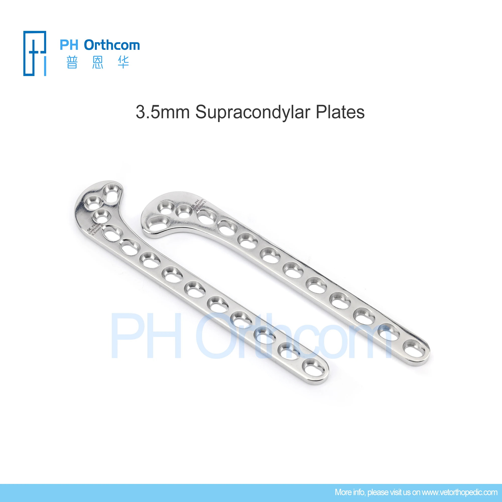 

3,5 мм Supracondylar Plate 317, нержавеющая сталь, ветеринария, Mascotas для домашних животных, ортопедические, хирургические, магнитные медицинские принадлежности