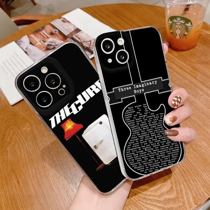 The Cure Three Magnetic Boys Cover Custodia Per Telefono Smith Per Iphone 14 13 12 11 Pro 15 Plus X 13 Pro Max Xr Xs Cover Trasparenti