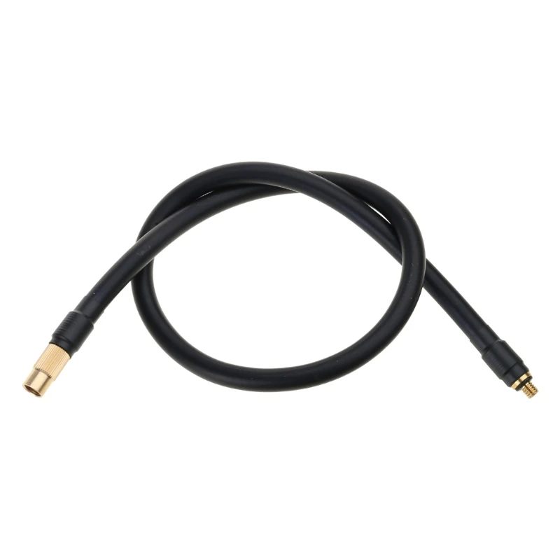 Tissting Adattatore Universale Per Gonfiaggio Pneumatici - Tubo A Sgancio Rapido Con Valvola - Per Compressori E Pompe Aria