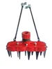 Weeding Head Grass Remover Tool Attachment, 2 in 1 Weeding Wheels, Weeder Accessories 1
