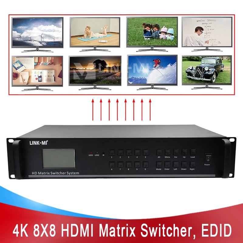 HD-SDI 8×4 切替器 マトリックスセレクタ SDI 8×4 Matrix | tspea.org