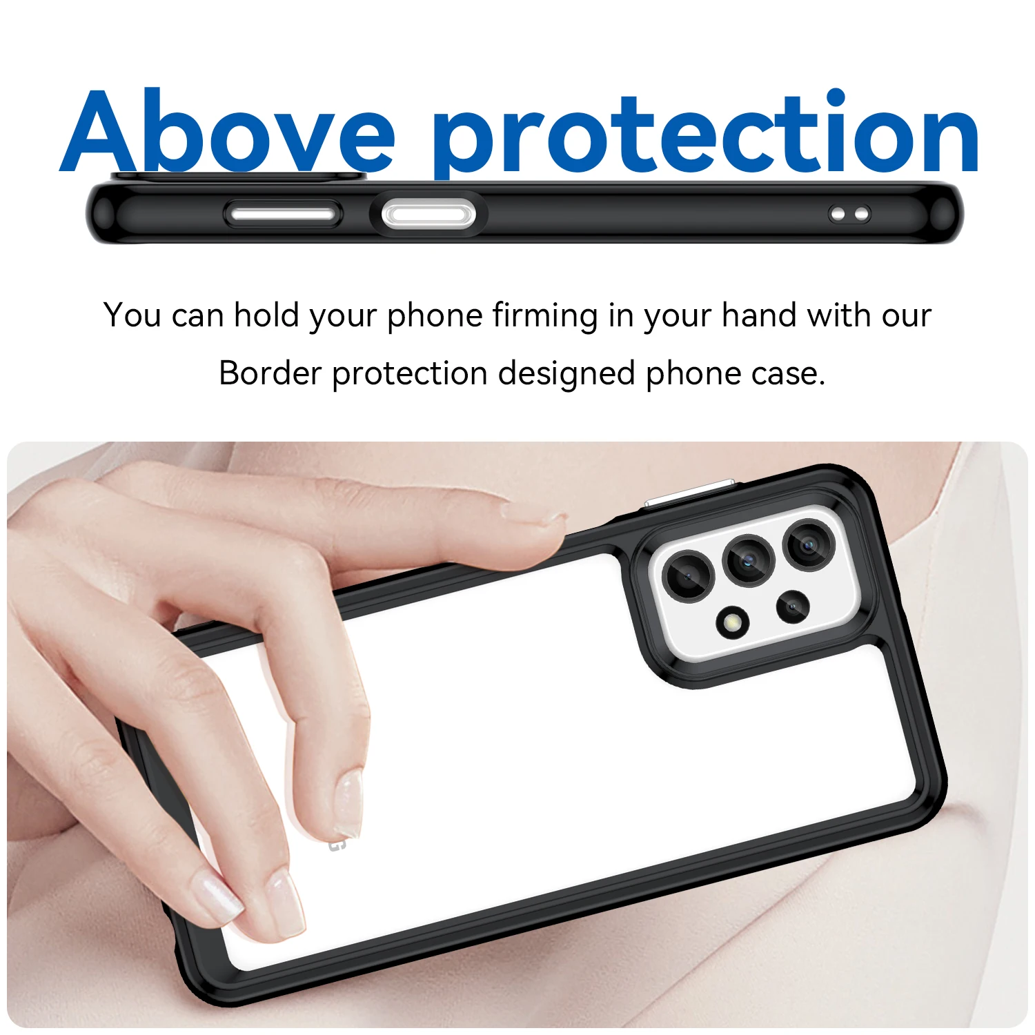 Rugged Shield Colorful Shockproof TPU Bumper Phone Case