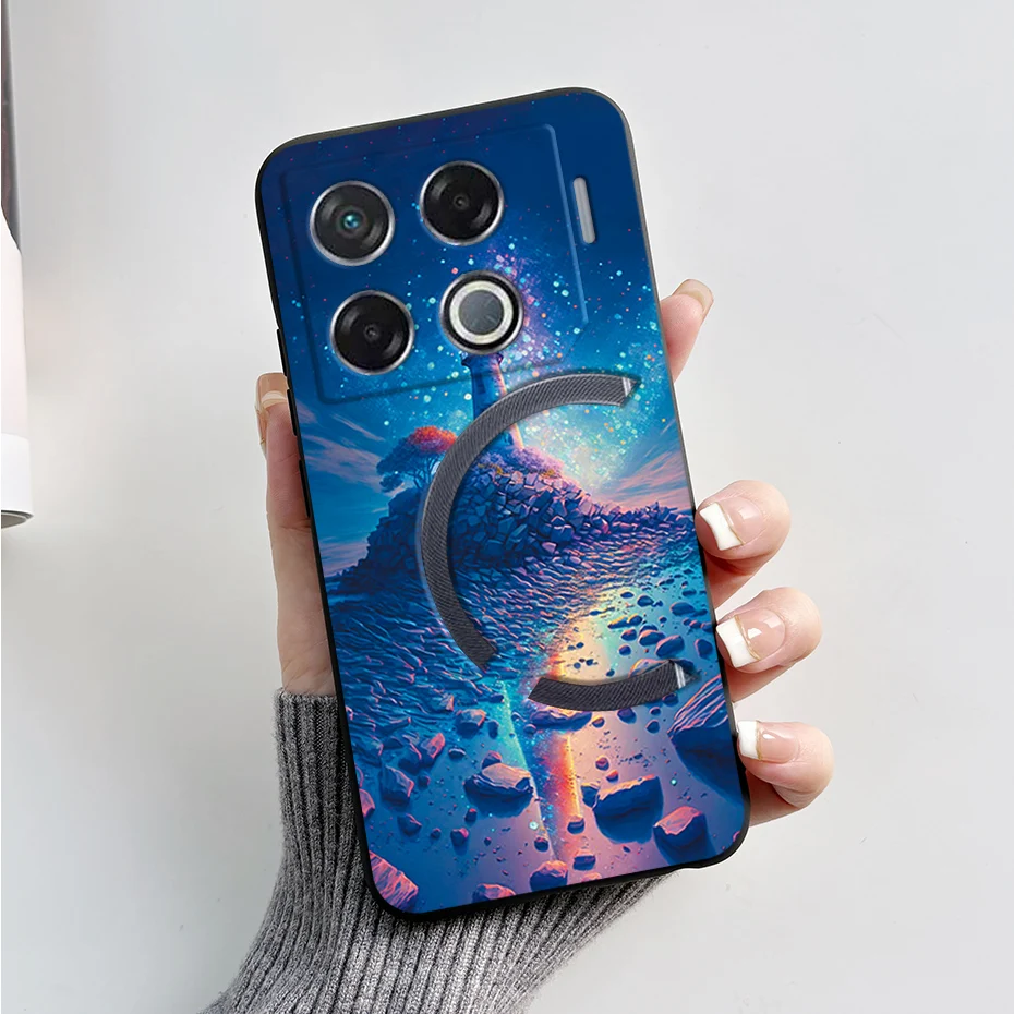 Fashion Marble Silicone Soft TPU Back Cover - Protective