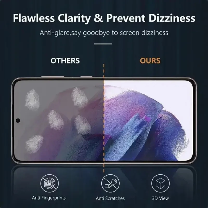 Premium Tempered Glass Screen Protector - Pack of 3