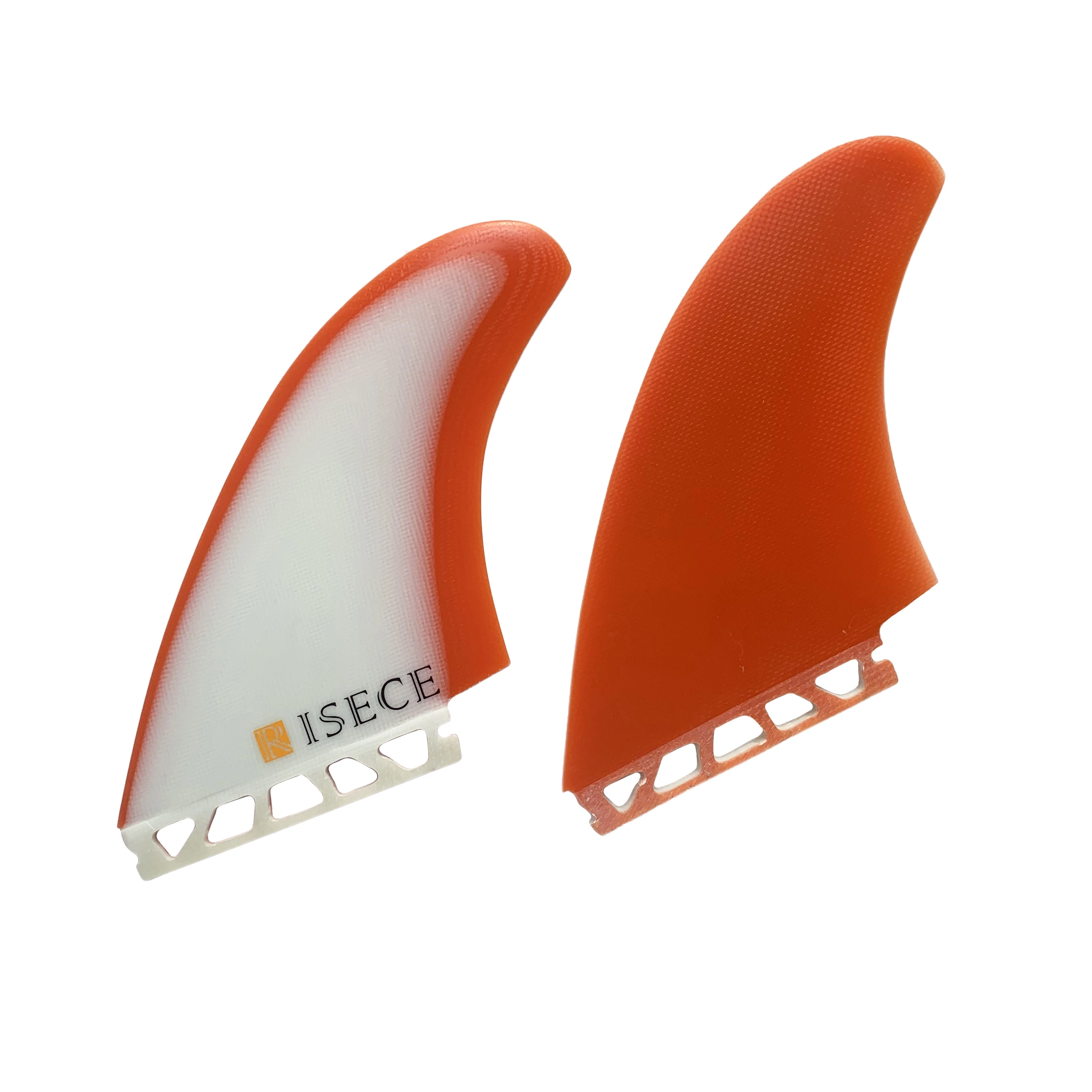 Surf Twin Fins FCS 2 Twin Tab II Fiberglass Large Size Full Fiberglass Surfboard Side Fins Single Tab Fin 2PCS/SET surfboard fin