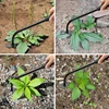 5/6/8/11 Teeth Carbon Steel Garden Hand Rake,2 In 1 Agricultural Manual Weeding Tools for Yard,Multifunction Gardening Hoe Rake 4