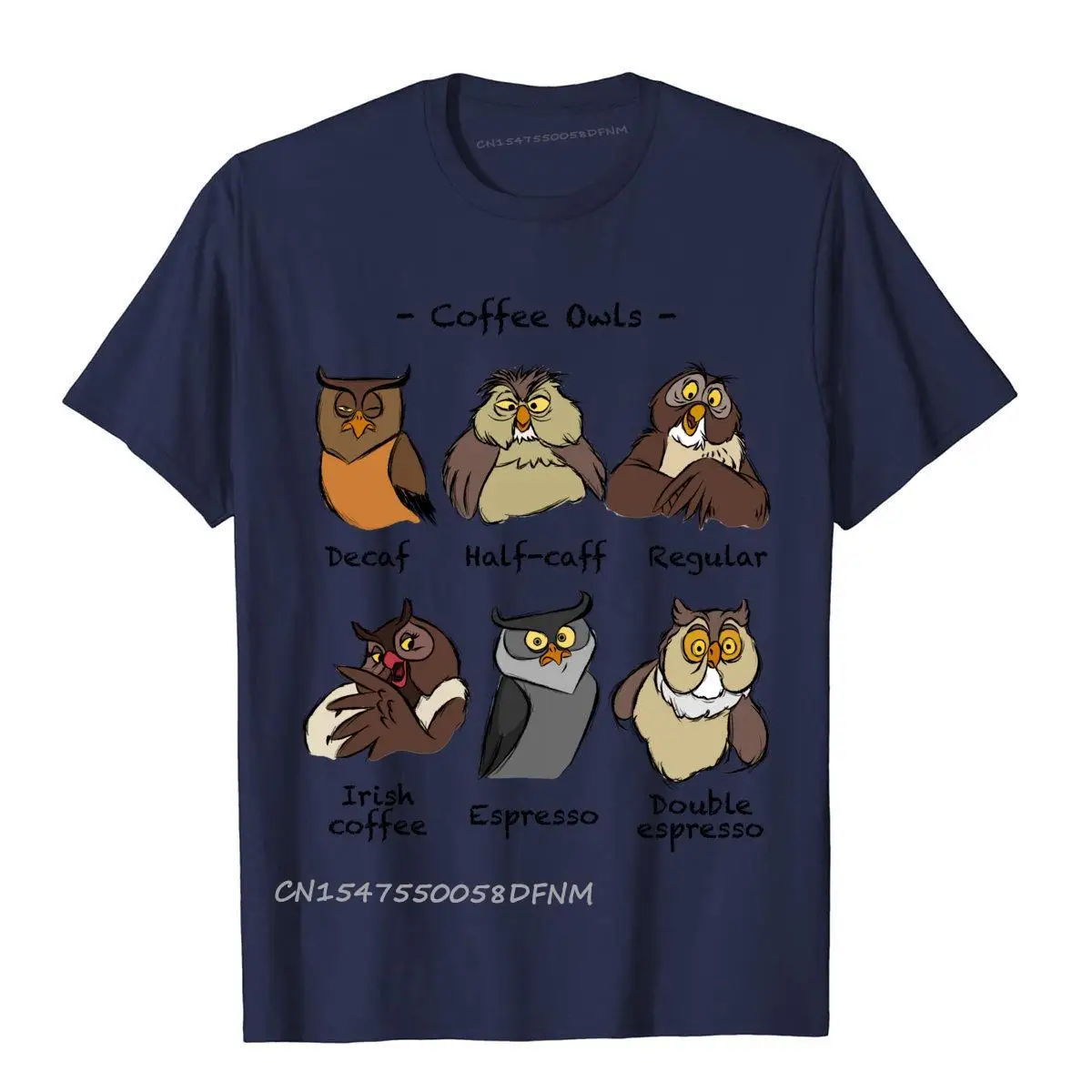 

Coffe Olws Fitted Party T Shirts Funny Design Fashion Cartoon Print Premium Cotton Men Tops T Shirt Fashionable