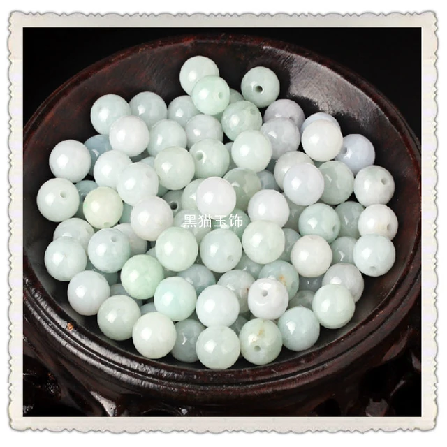 13mm Grade A Myanmar Jadeite Jade Beads For Jewelry Making Diy Bracelet  Necklace Islamic Tasbih Muslim Rosary Bead Accessories