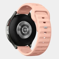 Breathable Silicone Watch Band - Soft and Versatile 22mm/20mm Strap - 22mm watch band (13 silt sand)