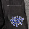 New Always Jeans High quality Printed Embroidery Straight Jeans Black Pants Men Jeans Printing Trend Street Wear AlwaysJeans Men 5