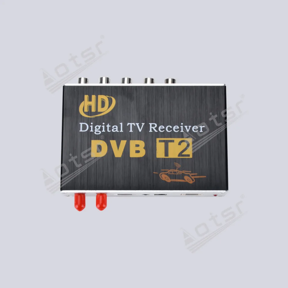 2025 Nuovo DVB-T TV digitale per auto HD MPEG-4 Sintonizzatore Ricevitore Una antenna 140-200 km/h Sintonizzatore a due chip DVB T BOX Standby ultra lungo - immagine 4