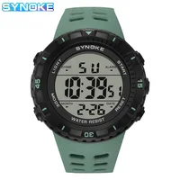 SYNOKE Men Multifunction Watches Fashion Outdoor Sport Watch  Alarm Clock Chrono 5Bar Waterproof Digital Watch New reloj hombre 1