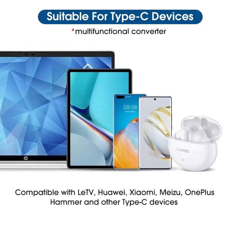 IOS To Type C Converter Fast Charger Adapter Lightning Female To USB C Male Cable Converter Quick Data Transfer Connector 5/1PCS usb to type c adapter ios to type c adapter