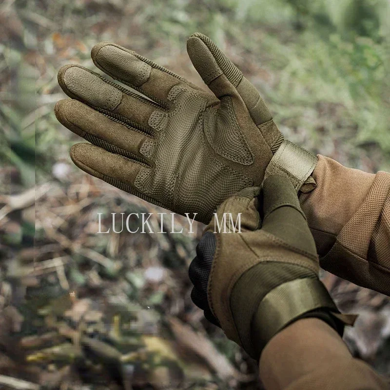 Motorcycle Gloves Outdoor Windproof Anti-skidding Tactical Gloves Men's Motocross Cycling