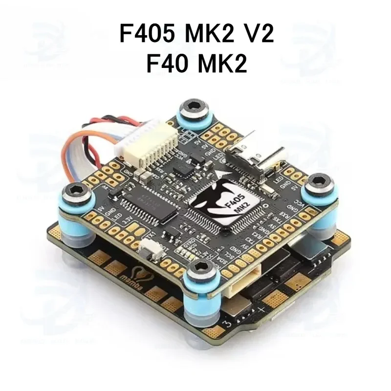 Original DIATONE MAMBA F405 MK2 V2 ICM42688-P Flight Controller W/ BLHeli_S F40/F55_BLS 4in1 ESC Dshot 300-1200 for RC FPV Drone thumbnail 3